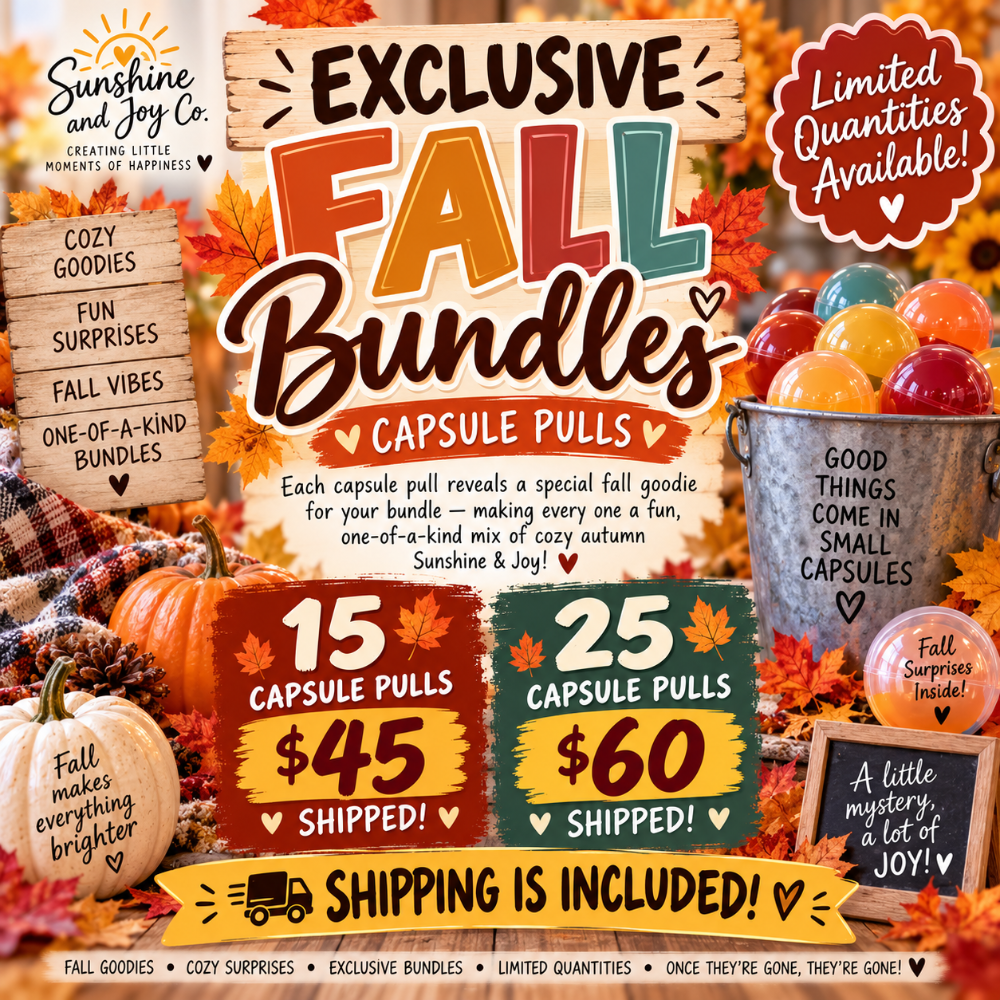 🍂 Fall Capsule Bundle — 25 Pulls